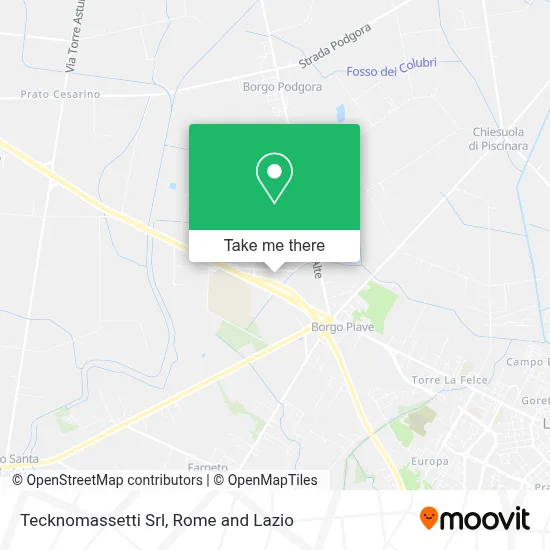 Tecknomassetti Srl map