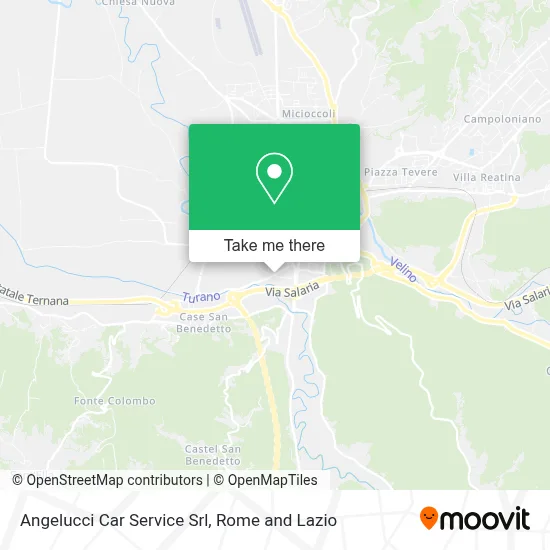 Angelucci Car Service Srl map
