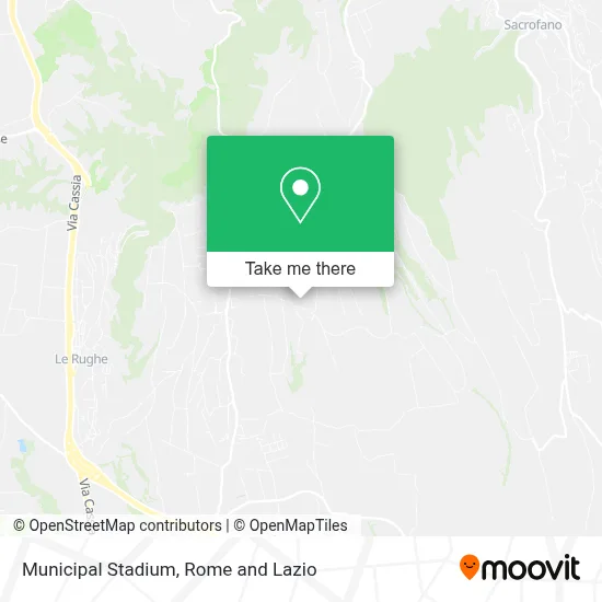 Municipal Stadium map