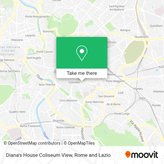 Diana's House Coliseum View map
