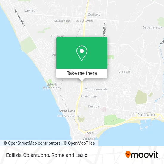 Edilizia Colantuono map