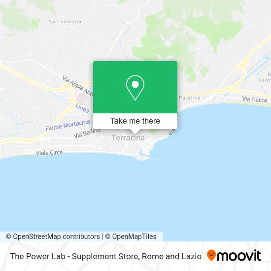 The Power Lab - Supplement Store map
