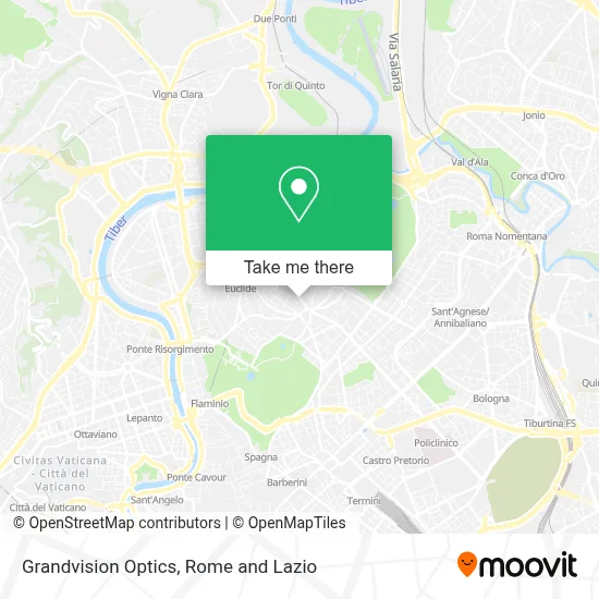 Grandvision Optics map