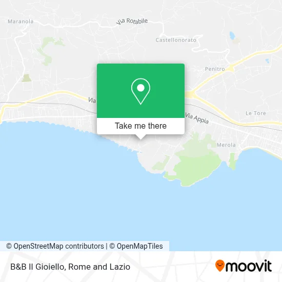 B&B Il Gioiello map