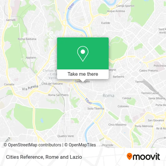 Cities Reference map
