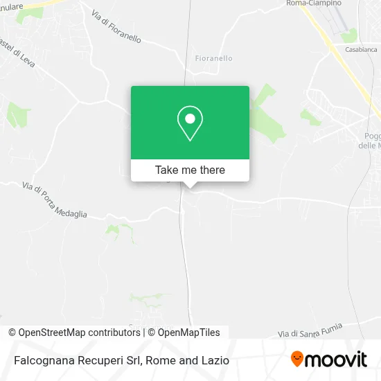 Falcognana Recuperi Srl map
