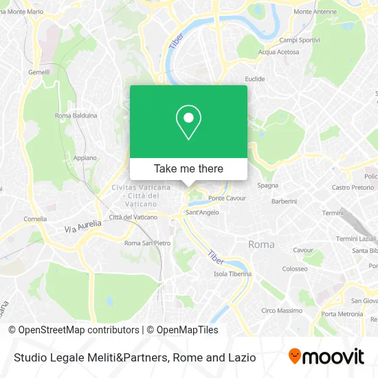 Studio Legale Meliti&Partners map