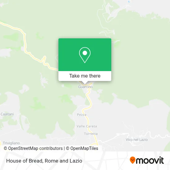 House of Bread map