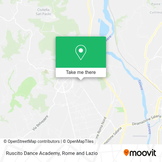 Ruscito Dance Academy map