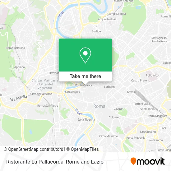 Ristorante La Pallacorda map