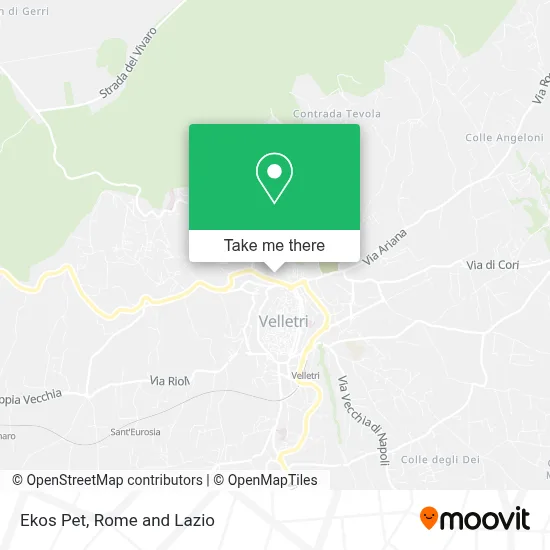 Ekos Pet map