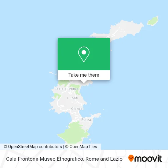 Cala Frontone-Museo Etnografico map