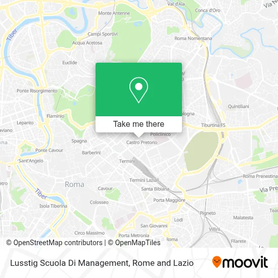 Lusstig Scuola Di Management map