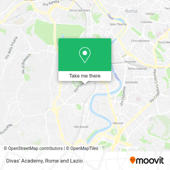 Divas' Academy map
