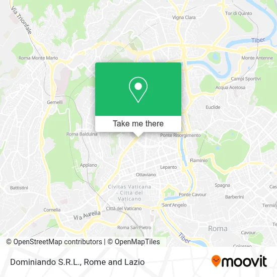 Dominiando S.R.L. map