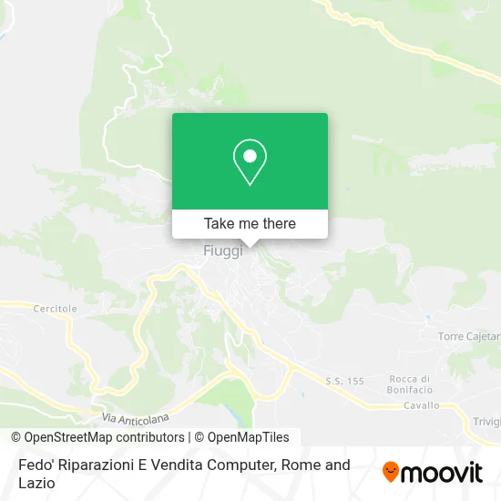 Fedo' Riparazioni E Vendita Computer map