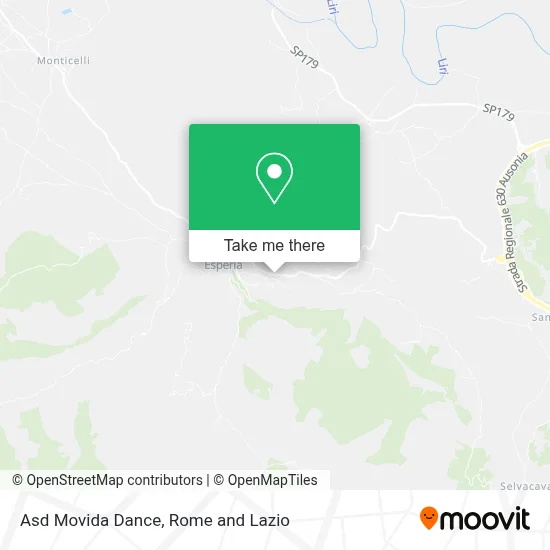 Asd Movida Dance map