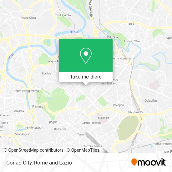 Conad City map