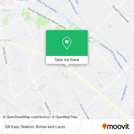 Q8 Easy Station map
