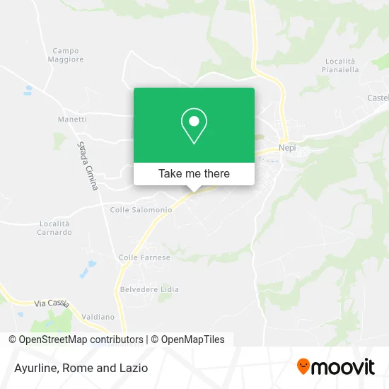Ayurline map