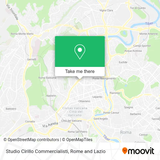 Studio Cirillo Commercialisti map