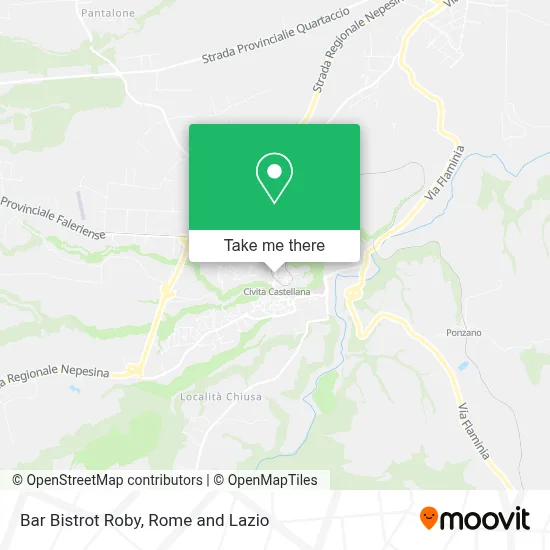 Bar Bistrot Roby map