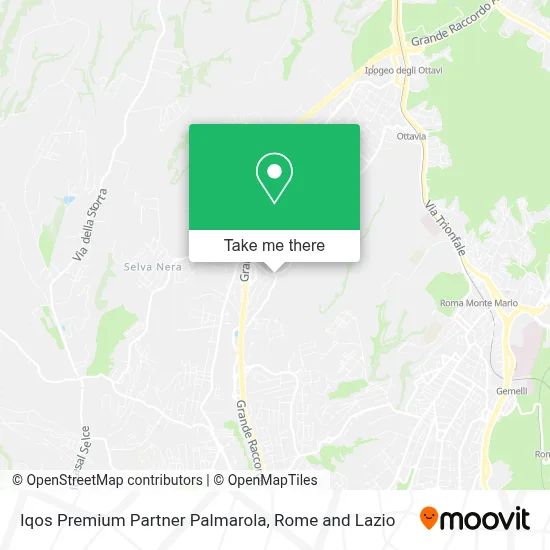 Iqos Premium Partner Palmarola map