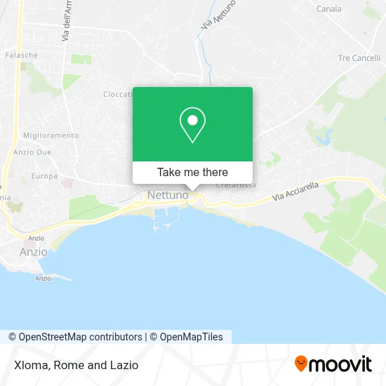 Xloma map