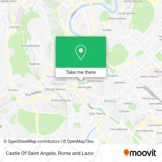 Castle Of Saint Angelo map