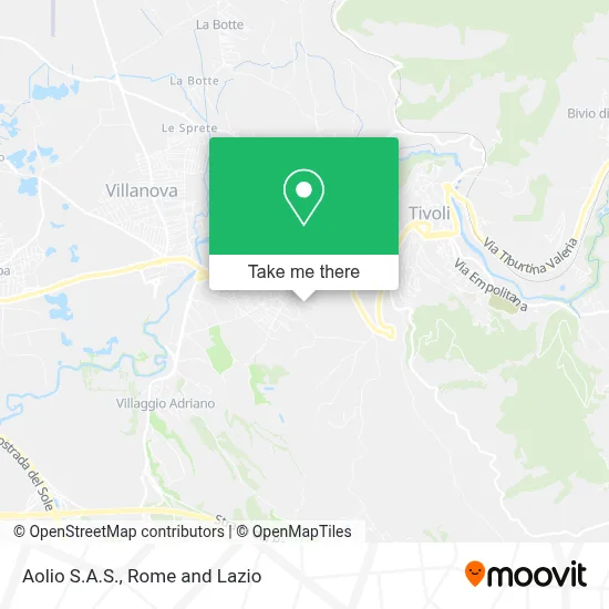 Aolio S.A.S. map