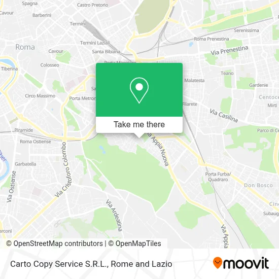 Carto Copy Service S.R.L. map