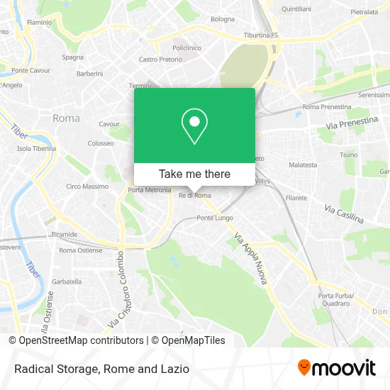 Radical Storage map