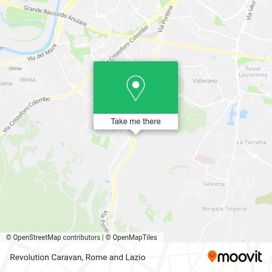 Revolution Caravan map
