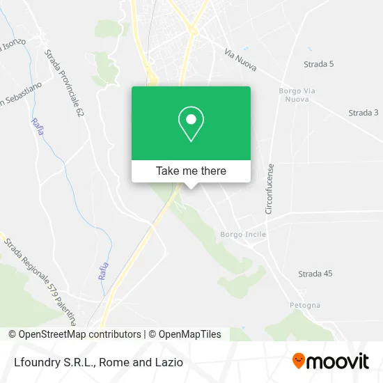 Lfoundry S.R.L. map