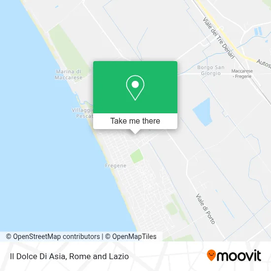Il Dolce Di Asia map