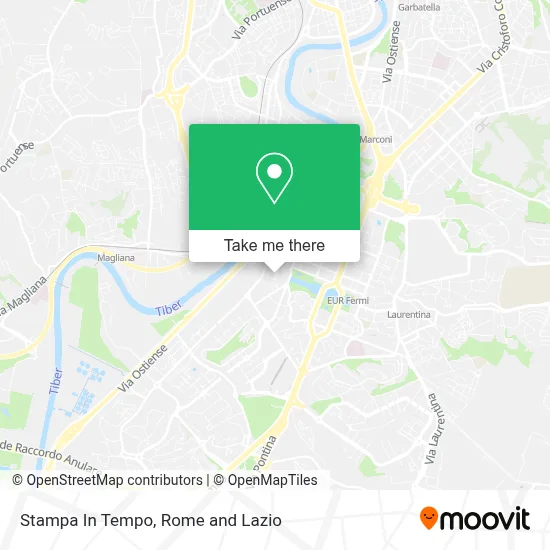 Stampa In Tempo map