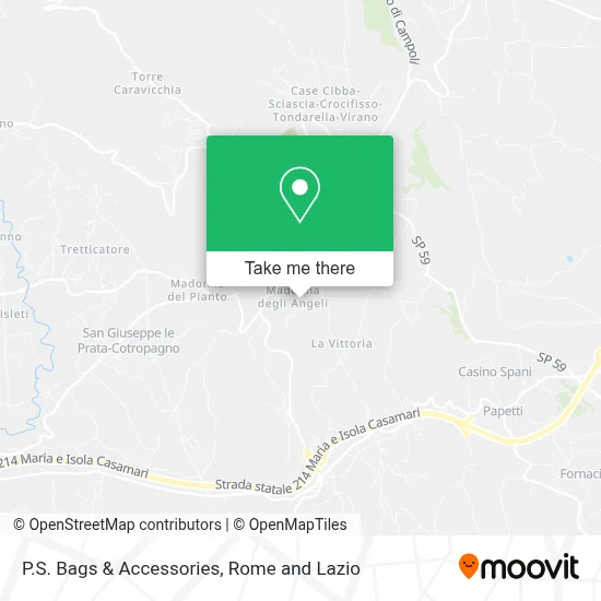 P.S. Bags & Accessories map