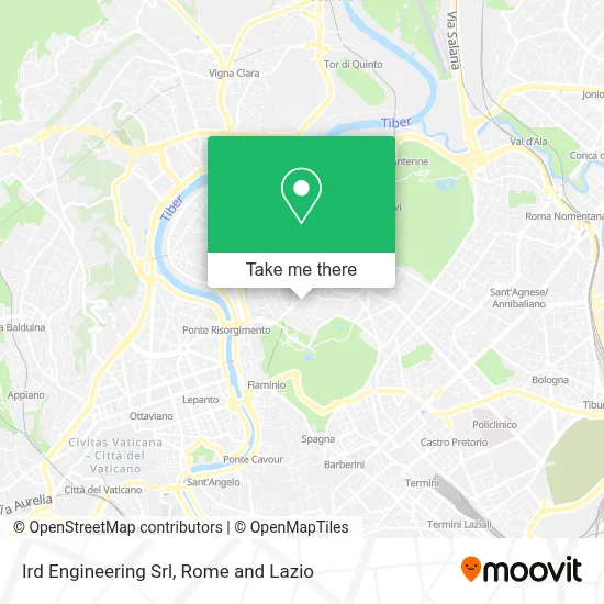 Ird Engineering Srl map
