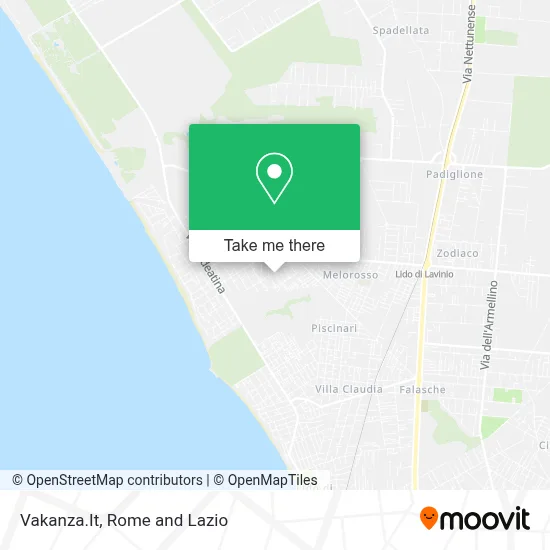 Vakanza.It map