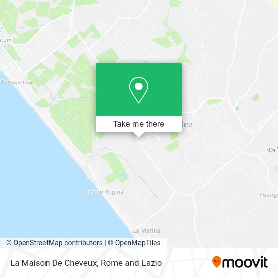 La Maison De Cheveux map
