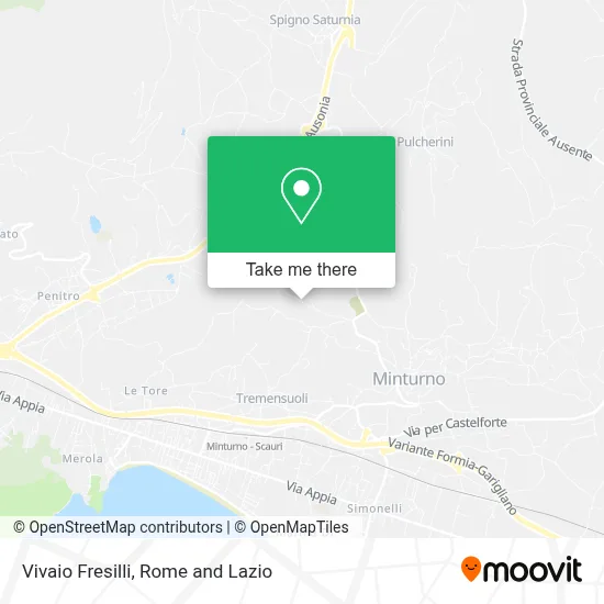 Vivaio Fresilli map