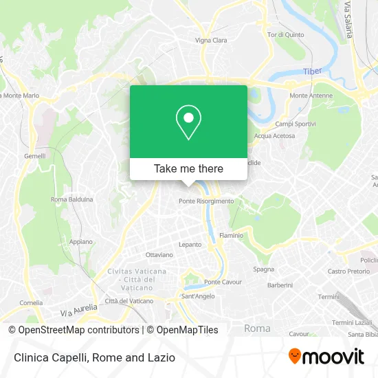 Clinica Capelli map