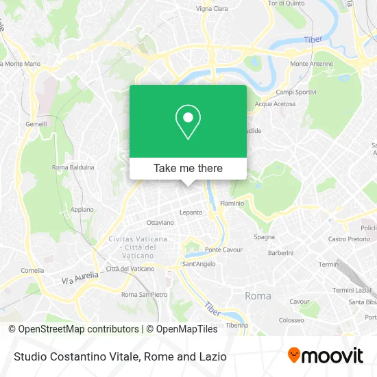 Studio Costantino Vitale map