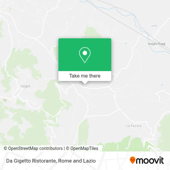 Da Gigetto Ristorante map
