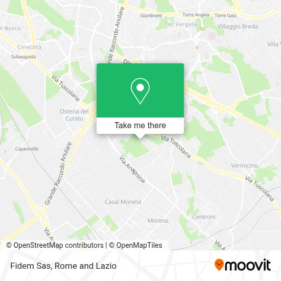 Fidem Sas map