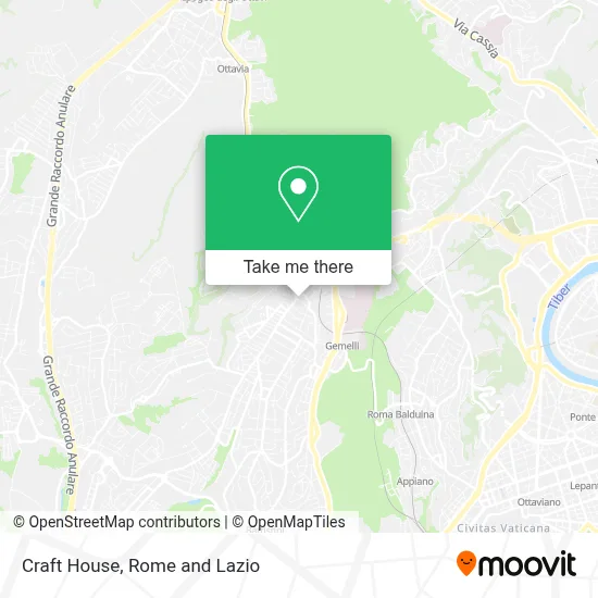 Craft House map