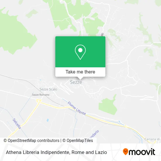 Athena Libreria Indipendente map