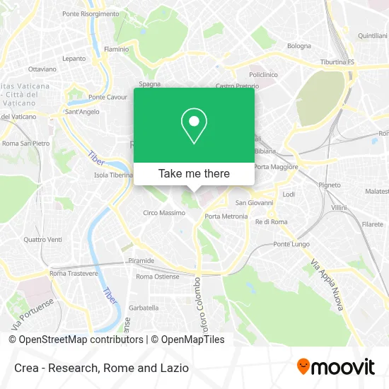 Crea - Research map