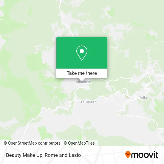 Beauty Make Up map