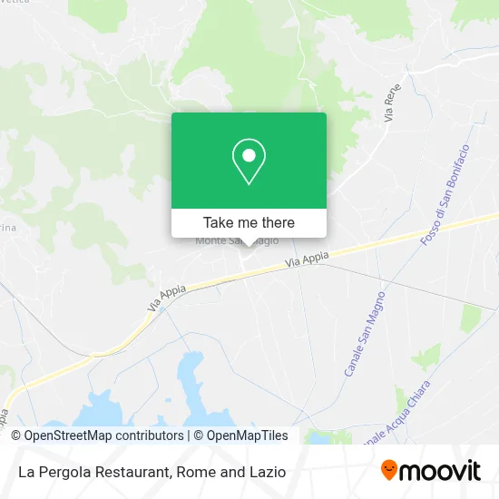 La Pergola Restaurant map